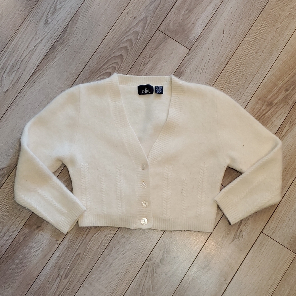 OBR Lambswool & Angora Rabbit Warm & Cozy Cardigan